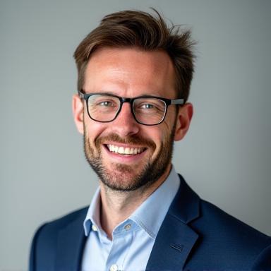 Portret van Klaas de Vries, auto-instructeur